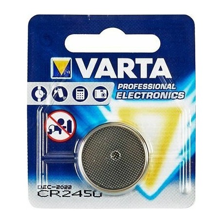 PILE VARTA LITHIUM CR2450 3V