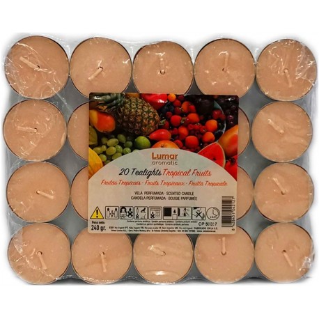 BOUGIE CHAUFFE PLAT TROPICAL FRUITS 20 pcs