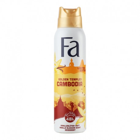 FA DEOSPRAY 150ML GOLDEN TEMPLES