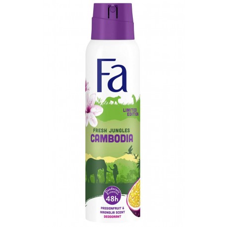 FA DEOSPRAY 150ML FRESH JUNGLES