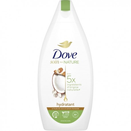 DOVE GEL DOUCHE 400ML L'HUILE DE COCO & D'AMANDE