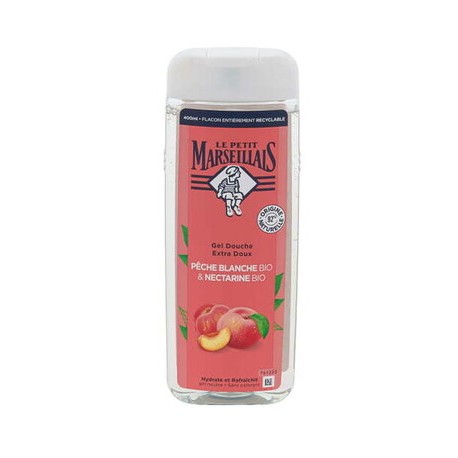 LE PETIT MARSEILLAIS PECHE BLANCHE ET NECTARINE BIO 400ML