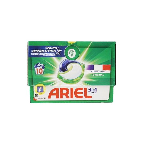 ARIEL 10 PODS 3IN1 ORIGINAL