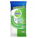 DETTOL LINGETTES MULTI NETTOYANTES 80 PCS