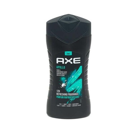 AXE GEL DOUCHE 250ML 3EN1 BLACK